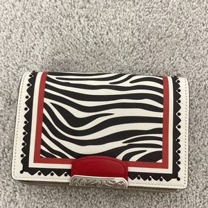 BRIGHTON Small Leather Clutch - AS NEW
